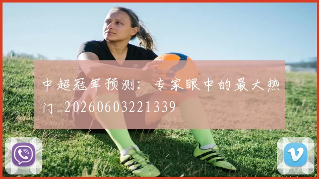 中超冠军预测：专家眼中的最大热门_20260603221339